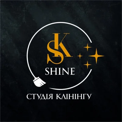 Студія клінінгу “SK SHINE” Хмельницький — логотип